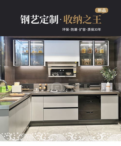 法迪奧不銹鋼櫥柜新款特價整體廚房櫥柜